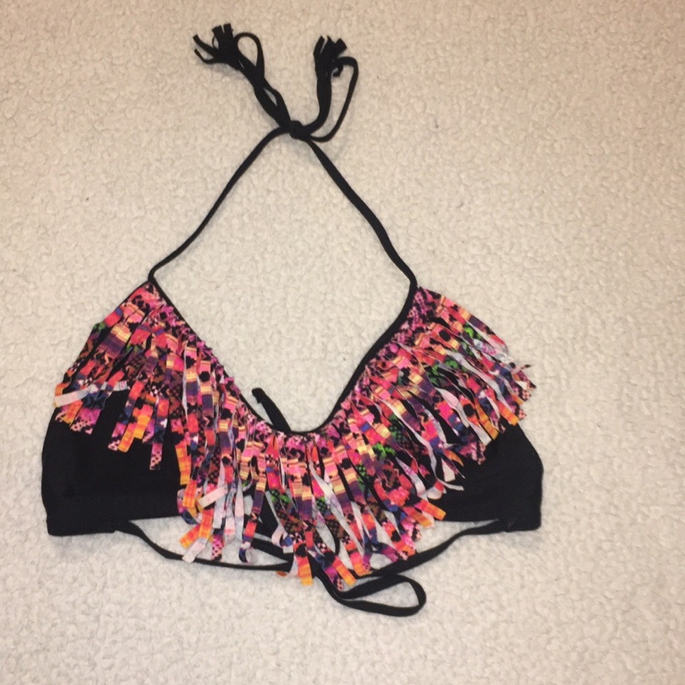 String Bikini Swim Top